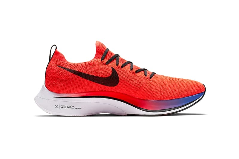 Nike Vaporfly 4 In Bright Crimson Sapphire Hypebeast