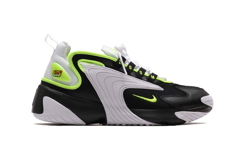 Nike Zoom 2K "Black/Volt/White" Colorway Release drop info buy summer 2019 ao0269-004
