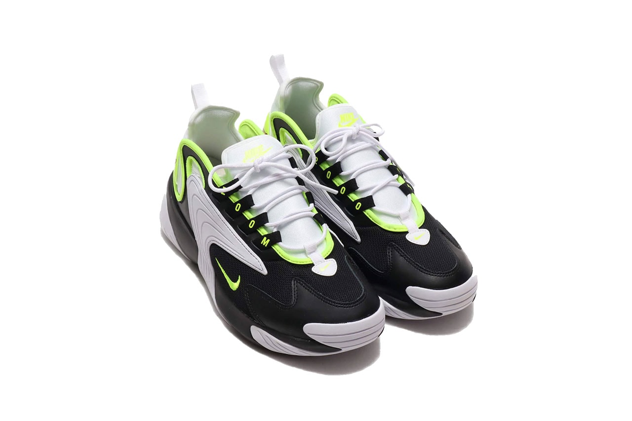 Nike Zoom 2K "Black/Volt/White" Colorway Release drop info buy summer 2019 ao0269-004