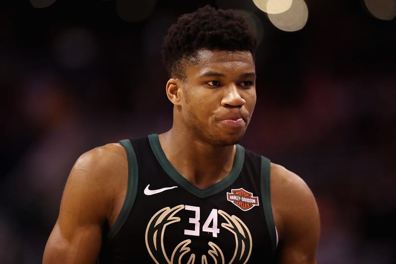 Photos of Giannis Antetokounmpo's First Ever Signature Sneaker Surface