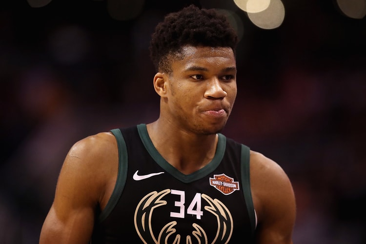 Photos of Giannis Antetokounmpo's First Ever Signature Sneaker Surface