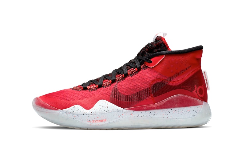 Nike Zoom KD12 University Red/Black Release Kevin Durant