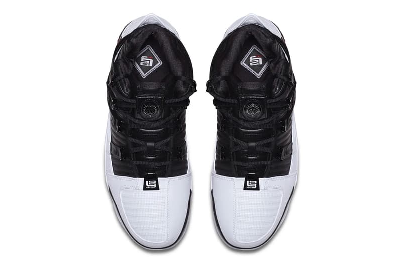 Nike Zoom LeBron 3 Home Release Info AO2434-101 Black White Red