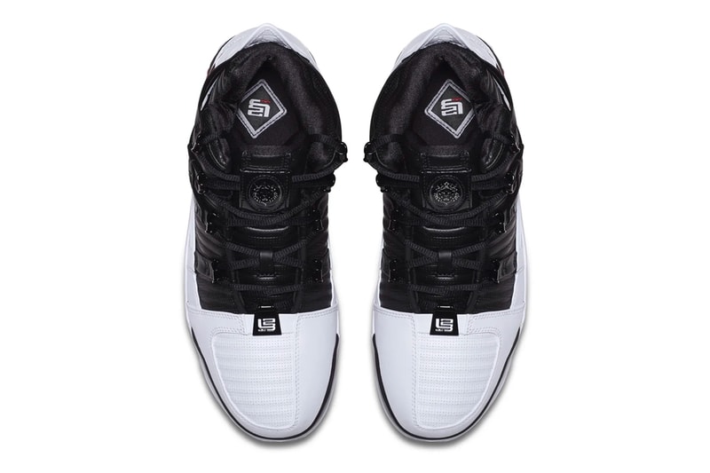 Nike Zoom LeBron 3 Home Release Info AO2434-101 Black White Red