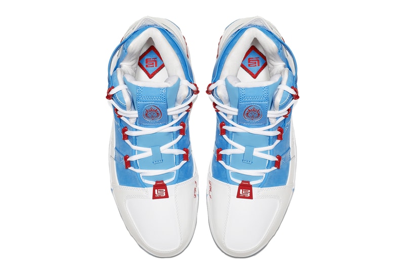Nike Zoom LeBron 3 Houston Oilers texans warren moon rich paul AO2434-400 Release 2006 nba all star game mvp university blue white red