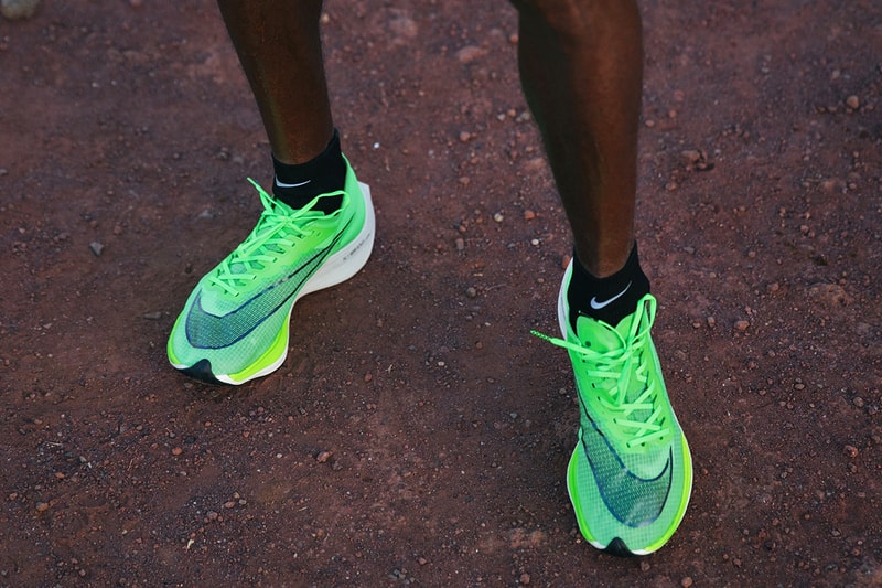 Nike ZoomX Vaporfly NEXT% Sneaker Info Shoes Trainers Kicks Sneakers Footwear Cop Purchase Buy Closer First Look Eliud Kipchoge Mo Farah Shalane Flanagan