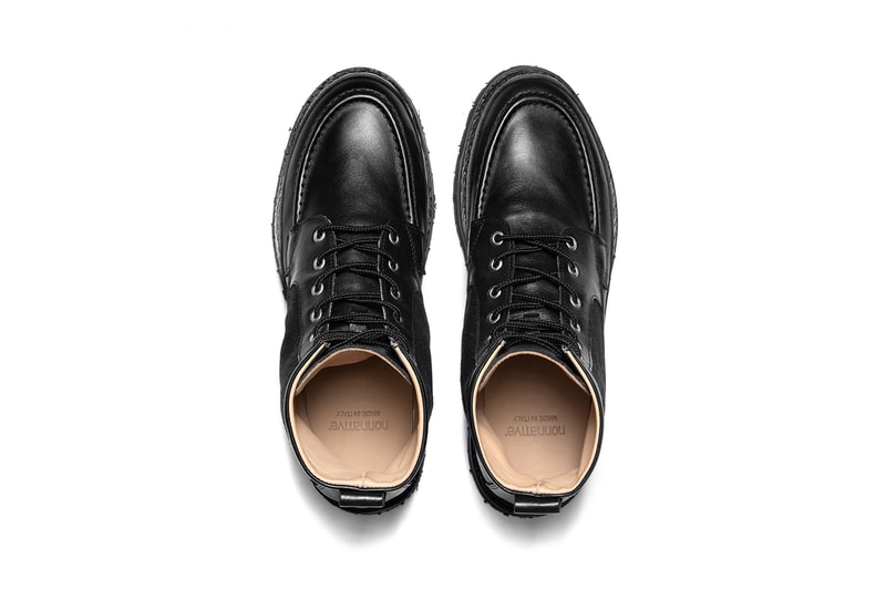 nonnative Cow Leather Hunter Lace Up Boot Haven boots shoes footwear outdoors Officine Creative Italian made vibram 
