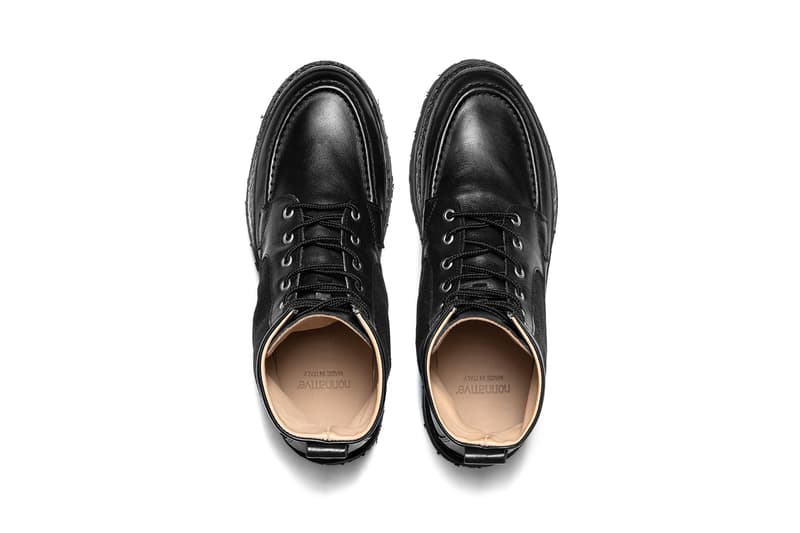nonnative Cow Leather Hunter Lace Up Boot Haven boots shoes footwear outdoors Officine Creative Italian made vibram