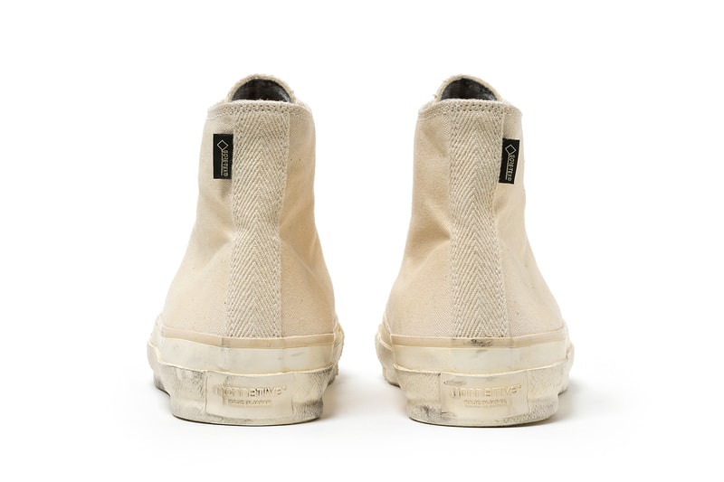 nonnative Dweller Trainer Hi Cotton Canvas GORE-TEX 2L VW sneakers rain outdoors waterproof kicks trainers 