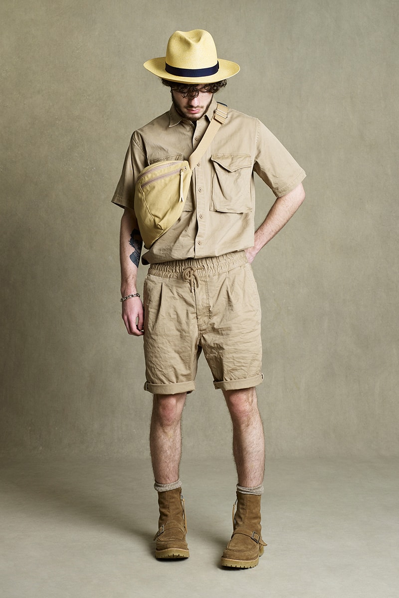 Nonnative Summer 2019 Collection Lookbook Americana military wear safari hunting COOL MAX CORDURA sports casual breathable moisture wicking 