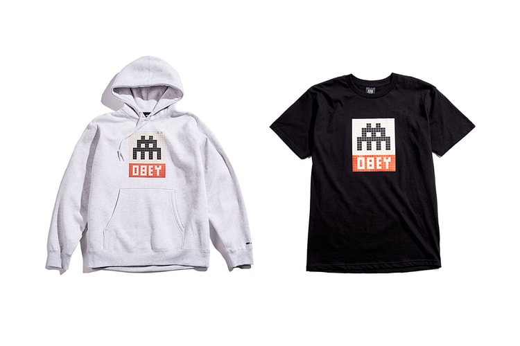 OBEY & Invader Honor Long-Time Partnership in First Clothing Collaboration