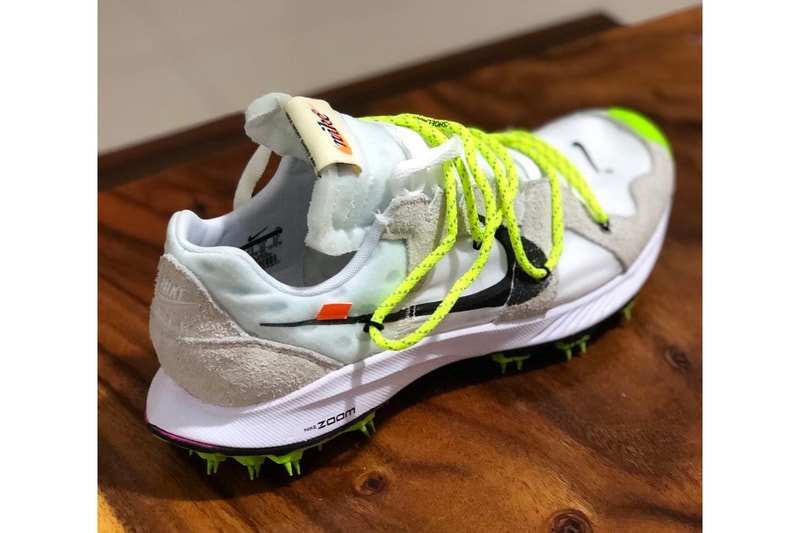 Off-White™ x Nike 2019 Sneakers, Better Look Virgil Abloh Coachella white grey glow in the dark neon green yellow swoosh