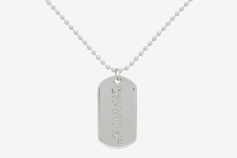 SSENSE Exclusive Off-White™ Jewelry virgil abloh 