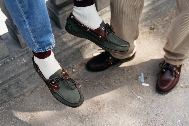 Oi Polloi x Sebago Portland Deck Shoe Collaboration Spring Summer 2019 SS19 Release Information Drop Date London Manchester Footwear Schooner Sole Docksides