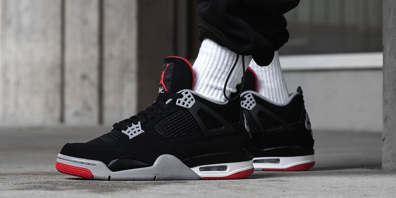 jordan 4's bred