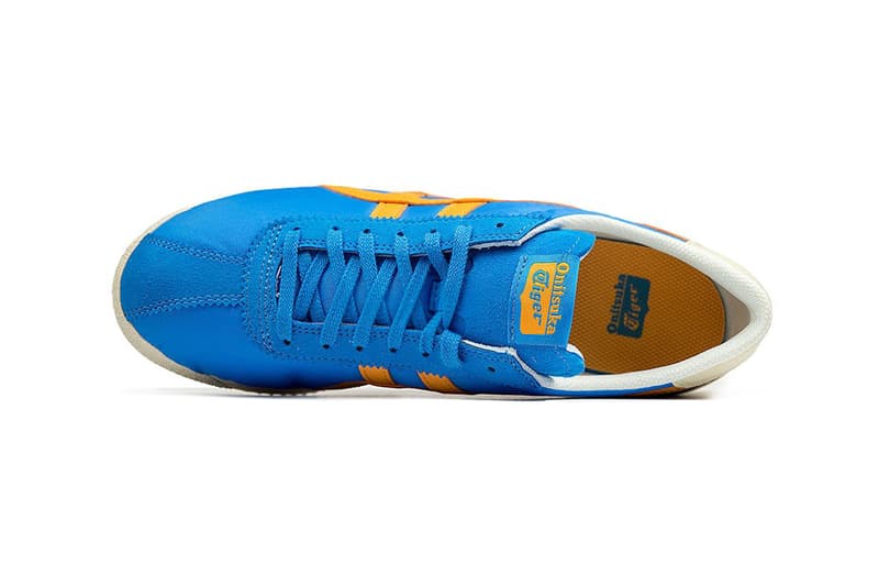 Onitsuka Tiger Corsair Azul Blue Citrus OG Runner Sneaker Release Drop Date Eleven Store Buy Now 1970 Retro New EVA Midsole Rubber Outsole Endurance Track Field 