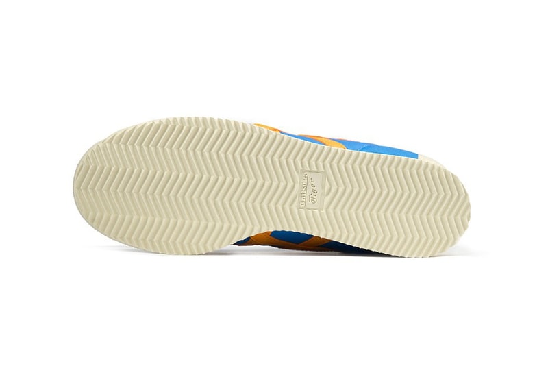Onitsuka Tiger Corsair Azul Blue Citrus OG Runner Sneaker Release Drop Date Eleven Store Buy Now 1970 Retro New EVA Midsole Rubber Outsole Endurance Track Field 