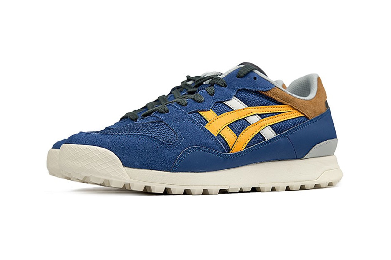 onitsuka tiger horizonia midnight blue citrus colorway sneaker shoe release eleven store 