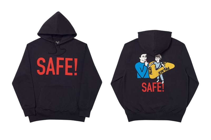 palace safe hoodie