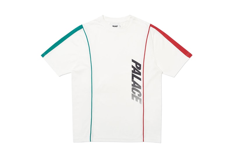 Every Palace Piece Dropping on April 5 Skateboards Cop Purchase Buy Streetwear Fashion Clothing Jackets Hoodies Sweatshirts Pants Trousers Caps Accessories London Brewer St New York