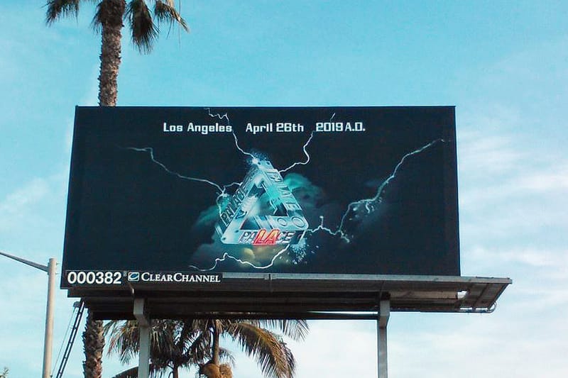 UPDATE: Palace Los Angeles Store Confirmed, Official Billboard and Logo Revealed