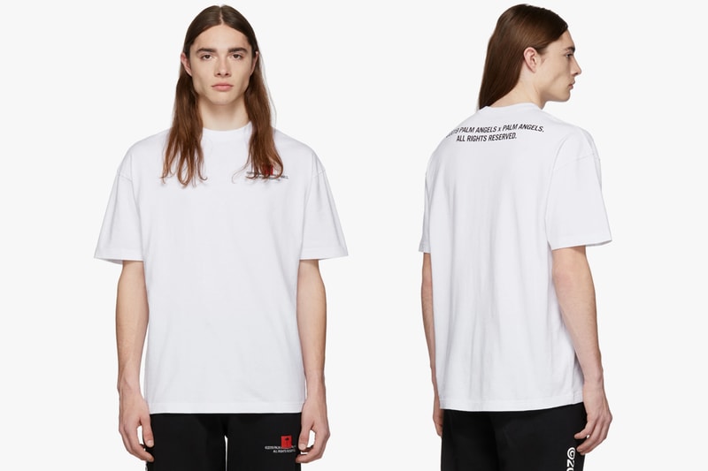 Palm Angeles 'Palm x Palm' SSENSE Exclusives T-shirts hoodies sweatshirt red palm tree logo 192695M213026 192695M213027 192695M213024 logo embroidery spring summer 2019 ss19 collaboration
