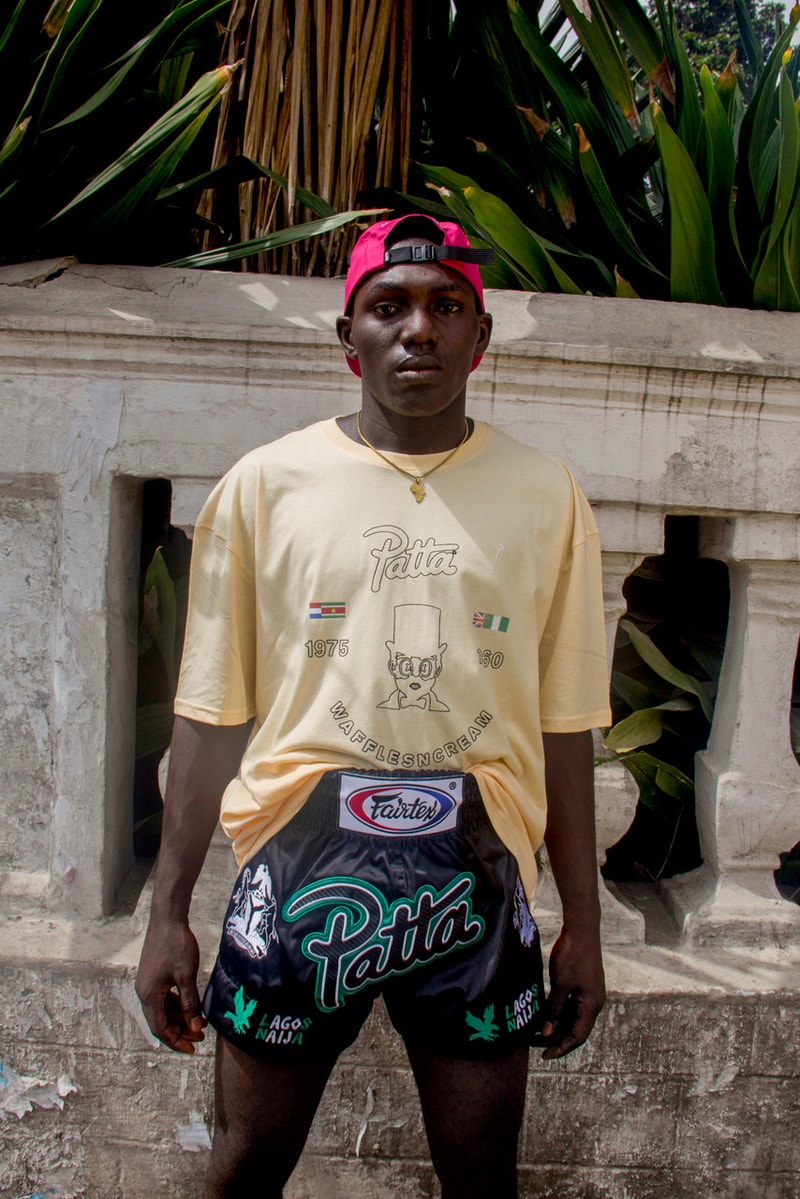 patta x wafflesncream waffls n cream common cause t shirt collaboration tee release homecoming popup lagos nigeria  africa skateboarding skateboard 