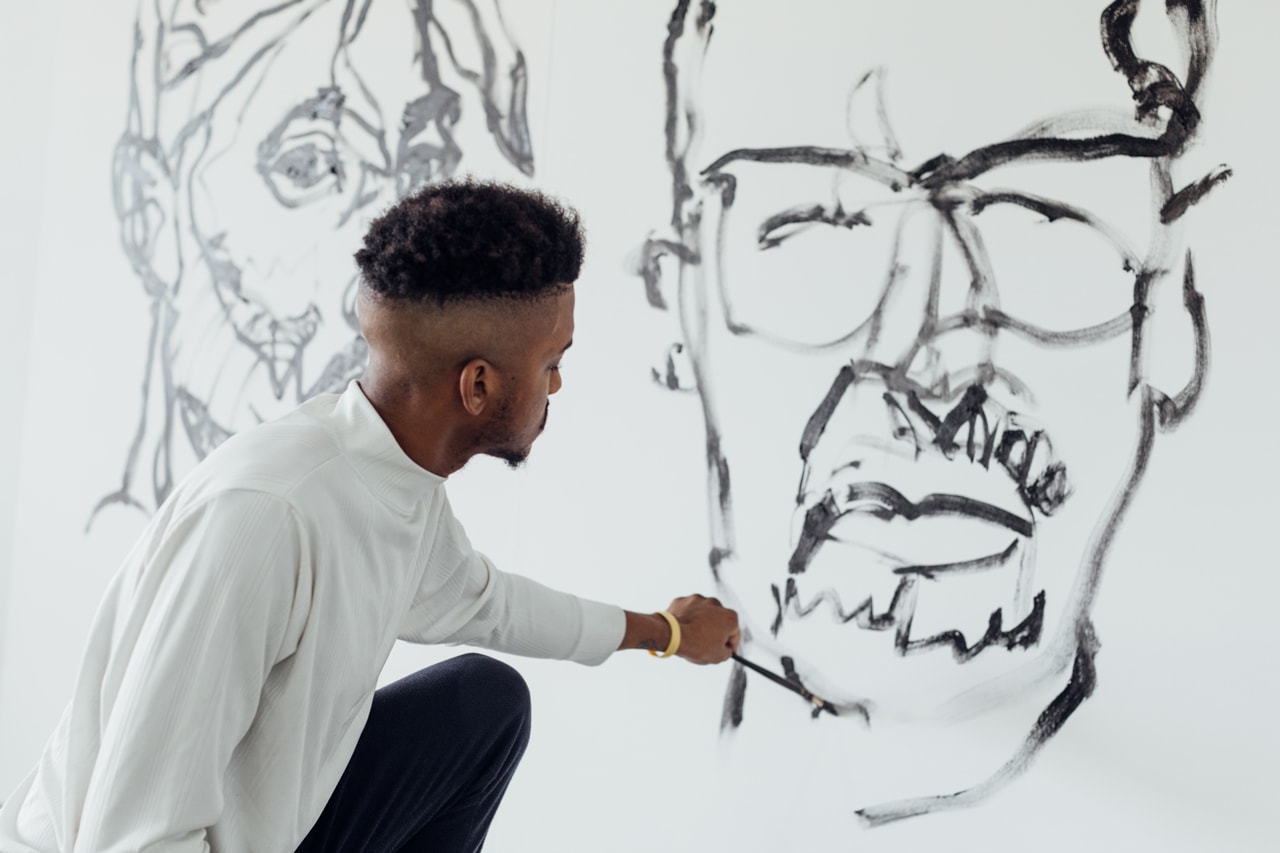 pen and paper markeidric walker artist artworks collaborations drawings sketches paintings atlanta contemporary art