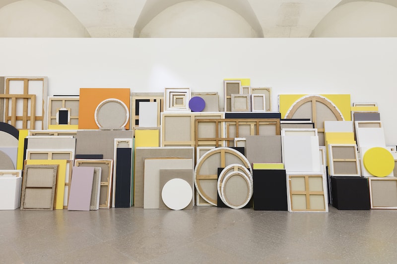 galerie perrotin new york paola pivi claude rutault john henderson artworks paintings sculptures installations
