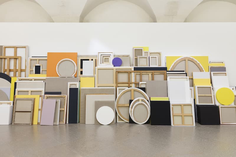 galerie perrotin new york paola pivi claude rutault john henderson artworks paintings sculptures installations