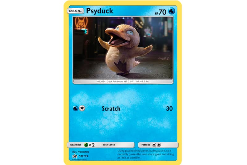 Detective Pikachu New Trading Cards Hypebeast