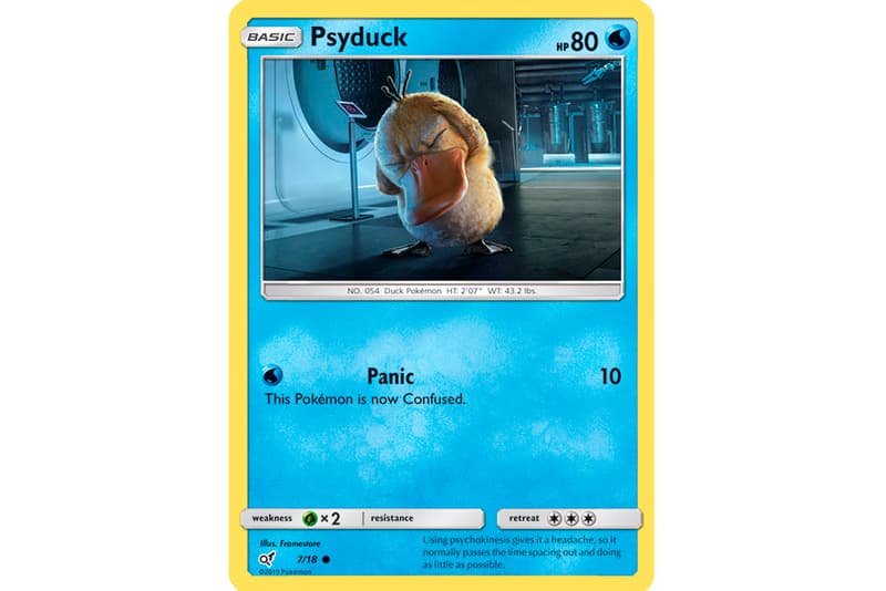 'Detective Pikachu' New Trading Cards booster pack charizard mewtwo ryan reynolds The Pokémon Company