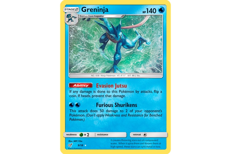 Greninja-GX FLI 24  Pokemon TCG POK Cards