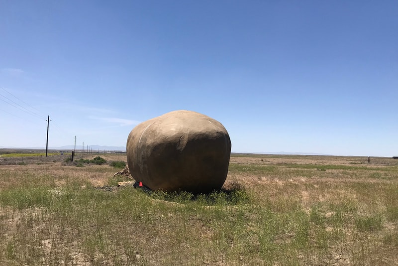 AirBNB Potato Room Lodging Overnight Hotel Six Ton Boise Idaho Rental Opportunity Design Architecture Desert Bedroom Living Room Sustainable Living