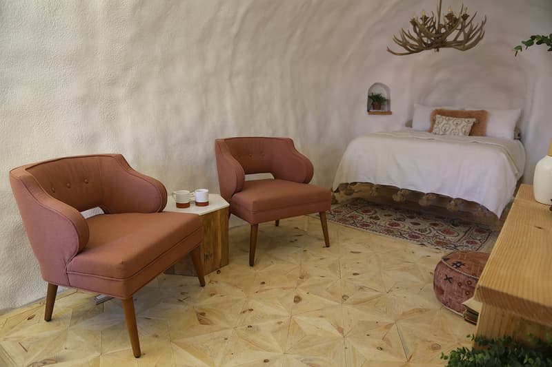 AirBNB Potato Room Lodging Overnight Hotel Six Ton Boise Idaho Rental Opportunity Design Architecture Desert Bedroom Living Room Sustainable Living