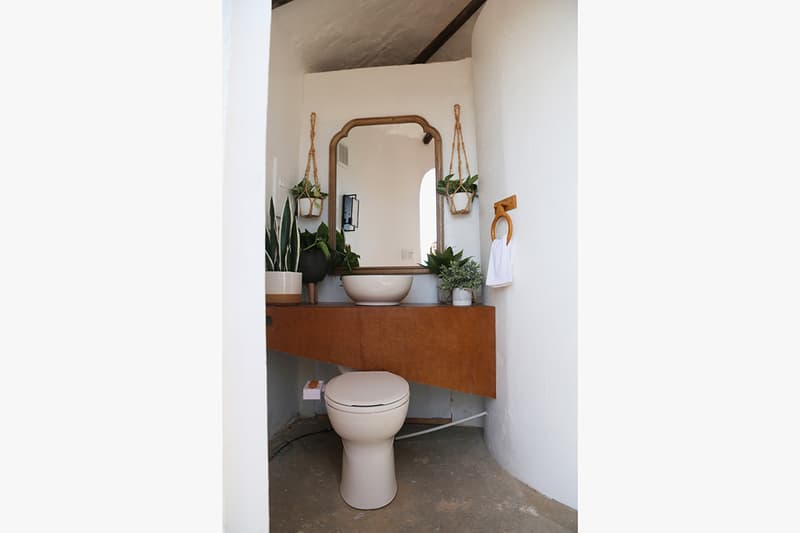 AirBNB Potato Room Lodging Overnight Hotel Six Ton Boise Idaho Rental Opportunity Design Architecture Desert Bedroom Living Room Sustainable Living