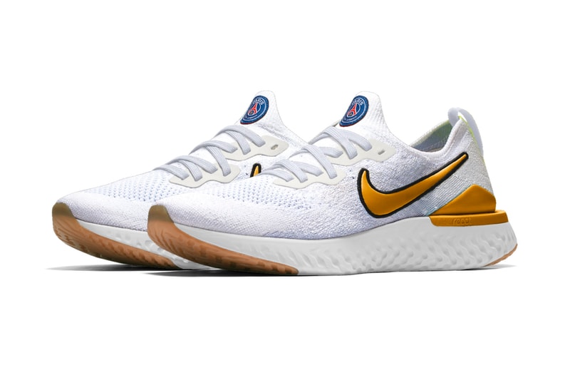 Paris Saint-Germain x Nike Epic React Flyknit 2 Online Drop PSG football black pink blue red white