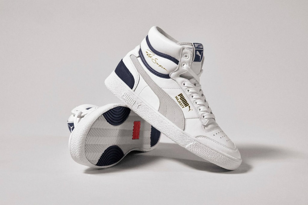 puma ralph sampson og high low top shoes sneakers white grey gray reissue april 2019 release date where to buy kith cost price court