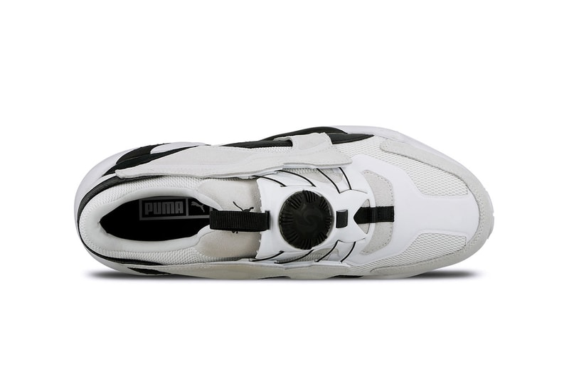 Puma Thunder Disc Spectra Black White Technology Sole Swap Spring Summer 2019 Footwear Blaze New Concept Footwear News Sneaker Drops April Monochromatic Drop Release Date Information