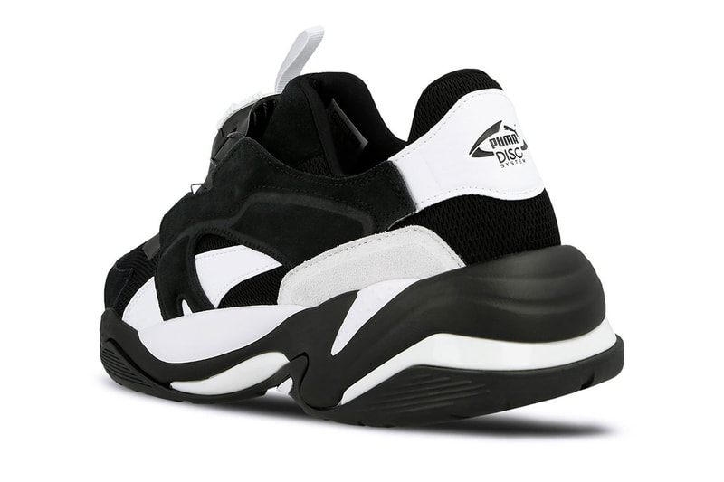 Puma Thunder Disc Spectra Black White Technology Sole Swap Spring Summer 2019 Footwear Blaze New Concept Footwear News Sneaker Drops April Monochromatic Drop Release Date Information
