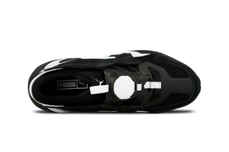 Puma Thunder Disc Spectra Black White Technology Sole Swap Spring Summer 2019 Footwear Blaze New Concept Footwear News Sneaker Drops April Monochromatic Drop Release Date Information