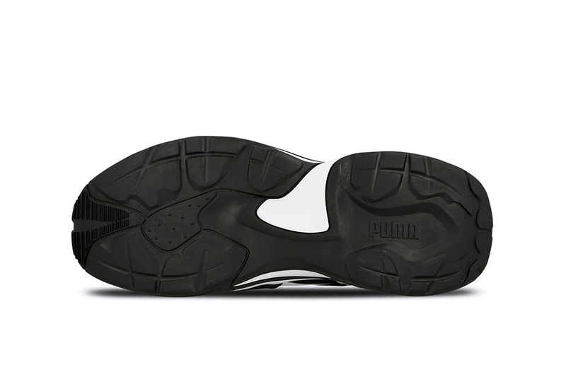 Puma Thunder Disc Spectra Black White Technology Sole Swap Spring Summer 2019 Footwear Blaze New Concept Footwear News Sneaker Drops April Monochromatic Drop Release Date Information