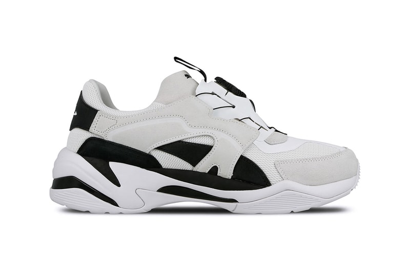 Puma Thunder Disc Spectra Black White Technology Sole Swap Spring Summer 2019 Footwear Blaze New Concept Footwear News Sneaker Drops April Monochromatic Drop Release Date Information