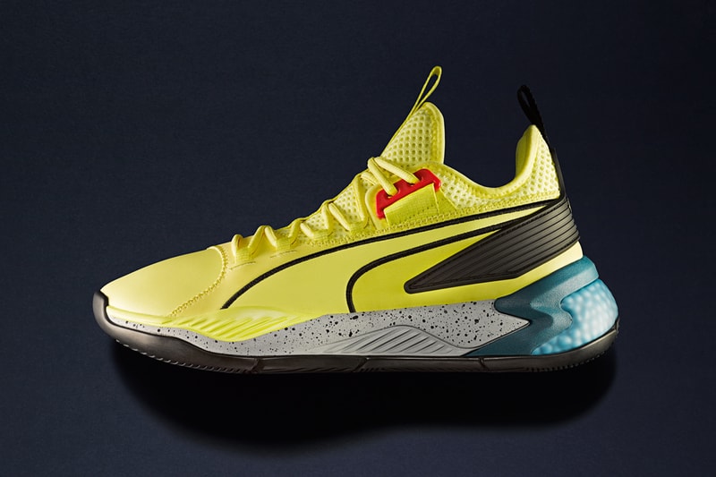 PUMA Uproar Spectra basketball yellow white boost green red sports black sport demarcus cousins danny dreen deandre ayton hoops terry rozier 90s street style sportswear