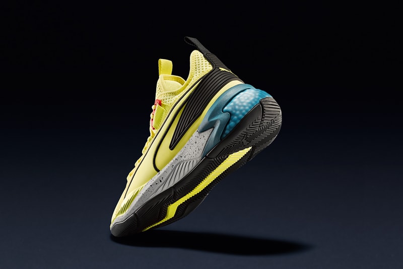 PUMA Uproar Spectra basketball yellow white boost green red sports black sport demarcus cousins danny dreen deandre ayton hoops terry rozier 90s street style sportswear