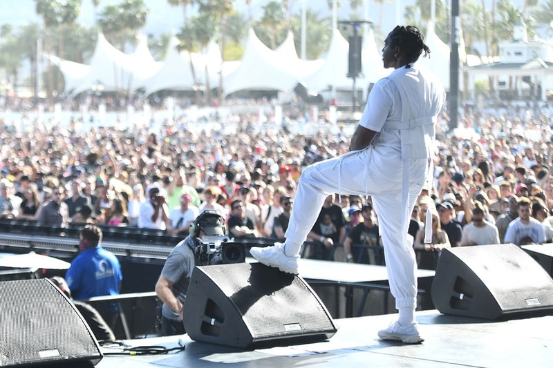 PUSHA T Teases Upcoming adidas Ozweego Collab coachella white leather Nose Candy Mandy