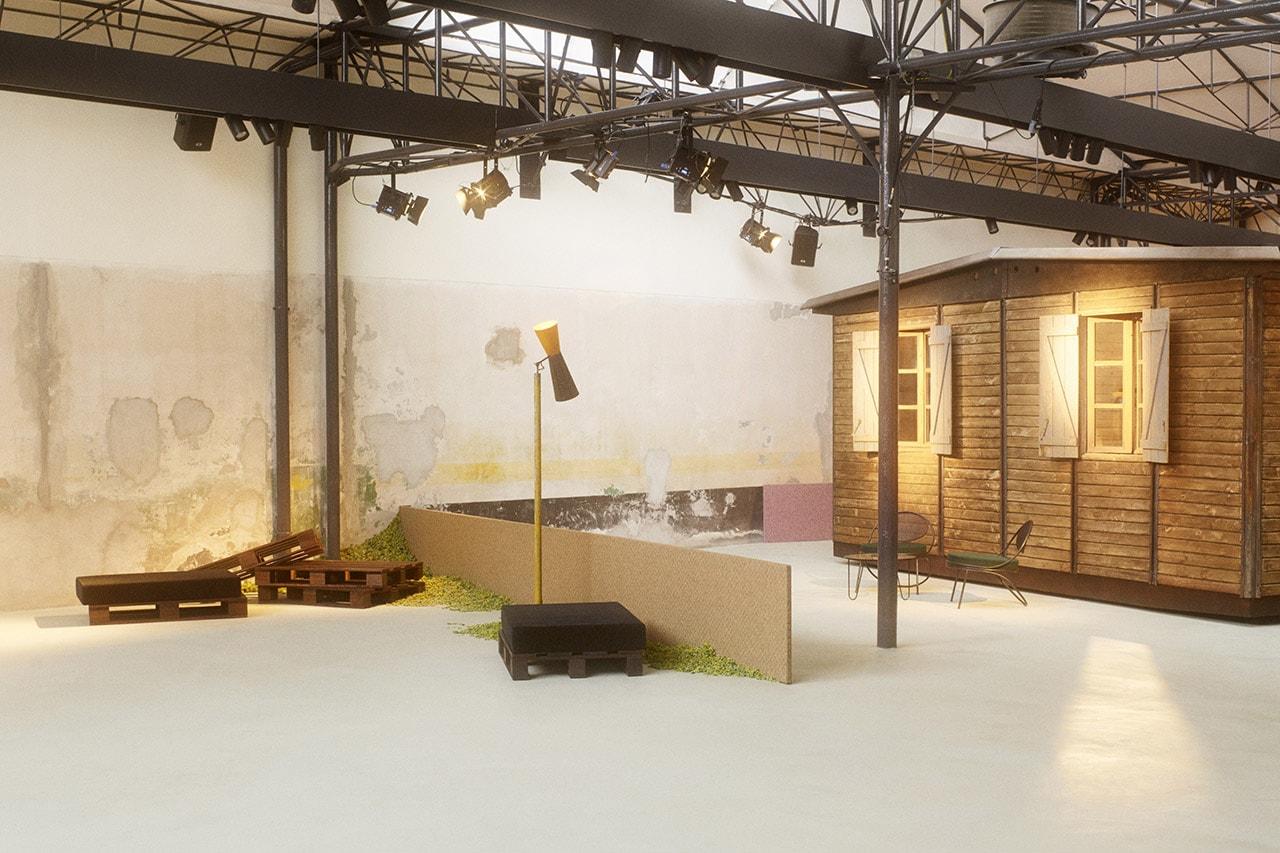 Raf Simons x Kvadrat Collection Milan Release Salone del Mobile SS19 Spring Summer 2019 Garage 21 Installation Space Milan Design Week No Man's Land
