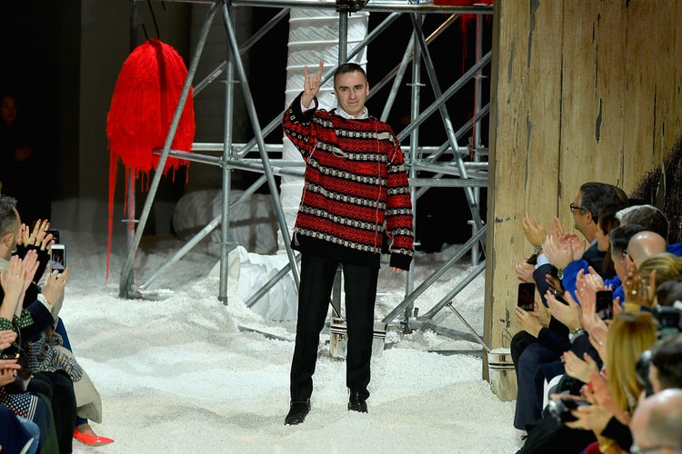 Raf Simons Discusses His Post-Calvin Klein Plans in New Interview