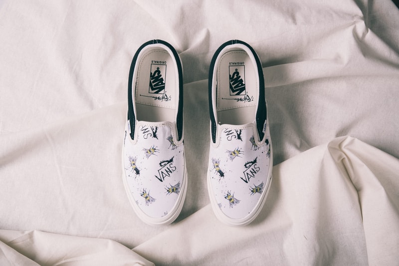 vans vault ralph steadman collection collaboration slip on style 138 sk8 hi painting artwork release date info shoes 