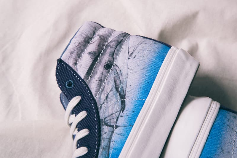 vans vault ralph steadman collection collaboration slip on style 138 sk8 hi painting artwork release date info shoes